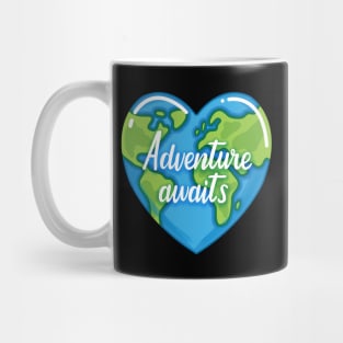 Earth Heart - Adventure Awaits Mug